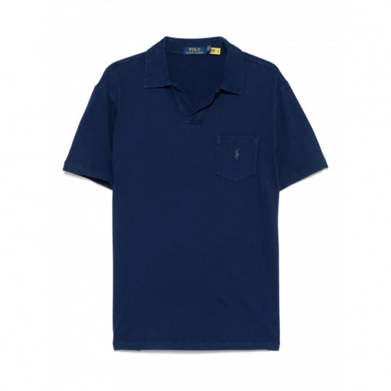 Polo RALPH LAUREN - SSJOHNNYM10-SHORT Sleeve-polo Shirt - Newport Navy - 710964512001/NEWPORT Navy