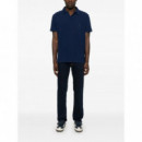 Polo RALPH LAUREN - SSJOHNNYM10-SHORT Sleeve-polo Shirt - Newport Navy - 710964512001/NEWPORT Navy