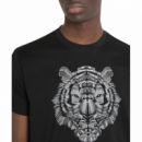 Camiseta ANTONY MORATO Print Tiger Negra