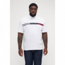 Bt-hilfiger Chest Insert Reg -b White  TOMMY HILFIGER
