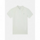 Polo Clasico Liso Verde Claro  SILBON