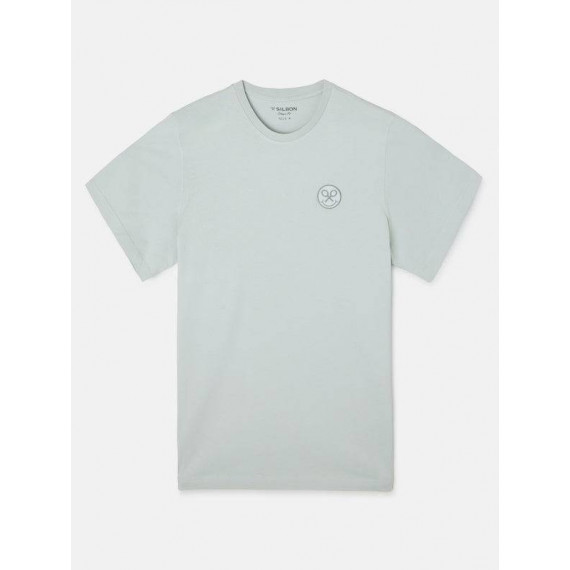 Camiseta Logo Smile Verde  SILBON