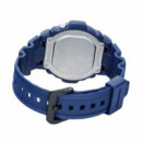 CASIO W-219H-2A Reloj Digital Azul Hombre Estilo Deportivo con Luz Led Wr 50M