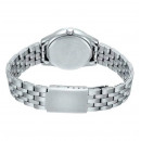 CASIO MTP-1353D-8B3 Reloj Hombre Acero Inoxidable Plata con Detalles Rojos Wr 50M Estilo Deportivo Elegante