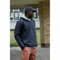 TIWEL Chaquetas Hombre Chaqueta Sakoro Fleece Black