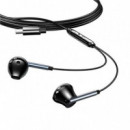 Auriculares con Cable Tipo C EP66 Metal Negro XO