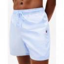 Bañador Original de Medio Largo con Cordón de TOMMY HILFIGER