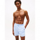 Bañador Original de Medio Largo con Cordón de TOMMY HILFIGER