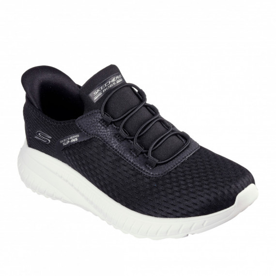 SKECHERS Zapatillas Bobs Squad Chaos Negras 117504-BLK