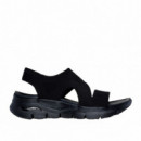 SKECHERS Sandalias Arch Fit Negras 119458-BBK