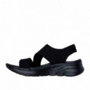 SKECHERS Sandalias Arch Fit Negras 119458-BBK