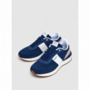 PEPE JEANS Zapatillas Buster Knit Marinas PMS60039-595