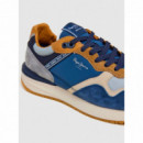 PEPE JEANS Zapatillas Buster Pro Combi Marinas PMS60041-588