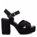 XTI Sandalias Negras 142741-NEGRO