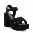XTI Sandalias Negras 142741-NEGRO