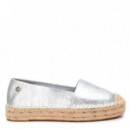 XTI Espardeña Plata 143637-PLATA