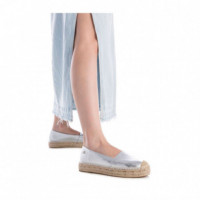 XTI Espardeña Plata 143637-PLATA