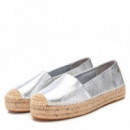 XTI Espardeña Plata 143637-PLATA