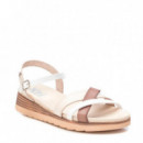 XTI Sandalias Blancas 142848-HIELO