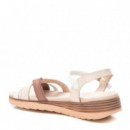 XTI Sandalias Blancas 142848-HIELO