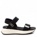 XTI Sandalias Negras 143874-NEGRO
