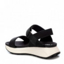 XTI Sandalias Negras 143874-NEGRO