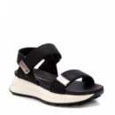 XTI Sandalias Negras 143874-NEGRO