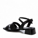 XTI Sandalias Negras 144126-NEGRO