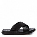 XTI Sandalias Negras 144037-NEGRO