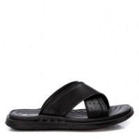 XTI Sandalias Negras 144037-NEGRO