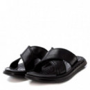 XTI Sandalias Negras 144037-NEGRO