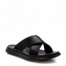 XTI Sandalias Negras 144037-NEGRO