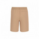 GUESS Athleisure Shorts Beige Z4YD03 FL04Q-P13W