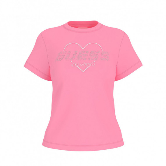 GUESS Camiseta Rosa V5GI10 K9RM1-PSPK