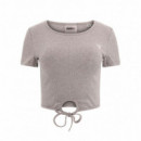GUESS Camiseta Gris V5GP14 KCRS2-H91J