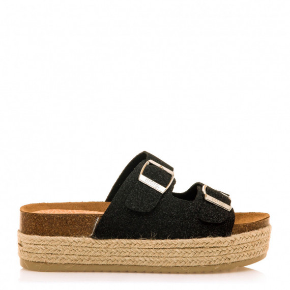 MUSTANG Sandalias Negras Perla 53043-C57919