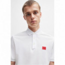 HUGO Polo Blanco 50490770-100
