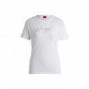 HUGO Camiseta Blanca 50535491-100