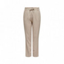ONLY Pantalones Taupe 15278710-OXFORD Tan