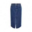 ONLY Camisa Vaquera 15319268-MEDIUM Blue Denim