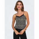 ONLY Camiseta Negra 15345237-BLACK