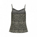 ONLY Camiseta Negra 15345237-BLACK