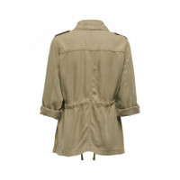 ONLY Chaqueta Taupe 15348711-MERMAID