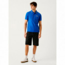 PEPE JEANS Polo Tipped Logo Polo Azul RM540013-554