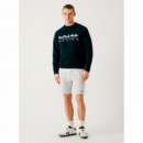 PEPE JEANS Sudadera Team Logo Crew Azul RM580017-594