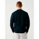 PEPE JEANS Sudadera Team Logo Crew Azul RM580017-594