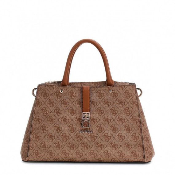 GUESS Bolso Zamira Hobo Marrón HWSG9629060-LTL