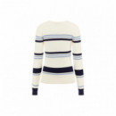 GUESS Jersey Blanco W5GR18 Z2NQ2-S01U