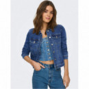 ONLY Chaqueta Medium Blue Denim 15243147-MEDIUM Blue Denim