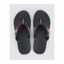 CARTAGO Chanclas Azules C 12268-BC895